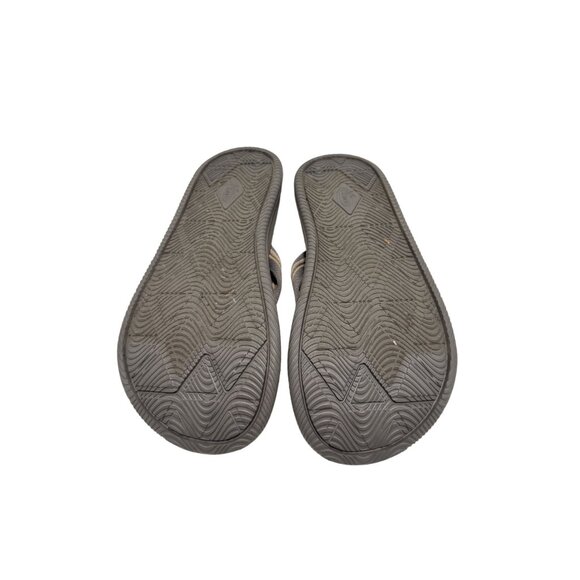 Chaco Chillos Sadie Gray Flip Flops Sandals Thong Mens Size 9 - Picture 6 of 6